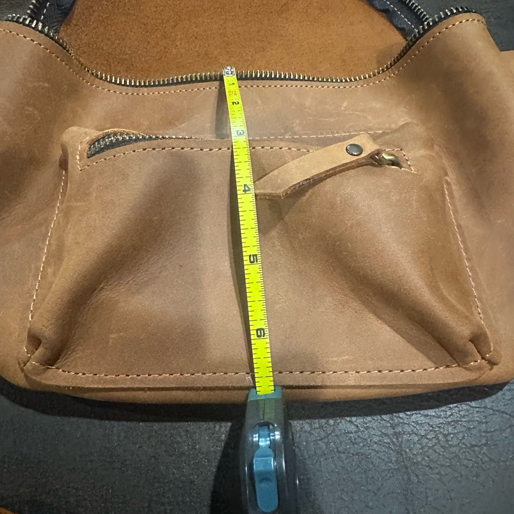 Brown Leather Interior Bag